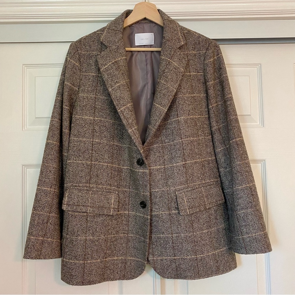 Oak + Fort Blazer Jacket